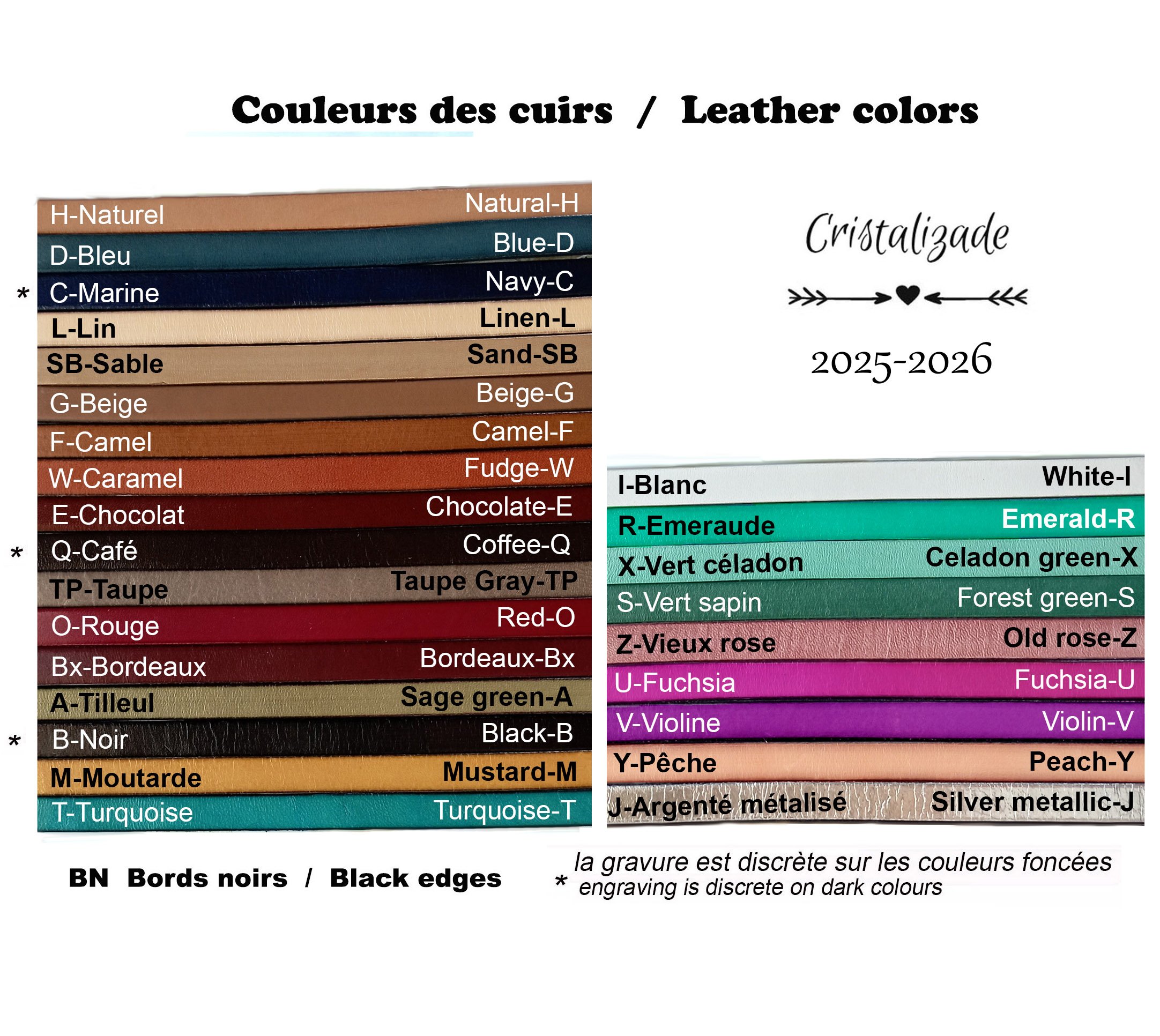 Bracciale in pelle da donna a doppio giro da personalizzare con un cristallo Swarovski cabochon 