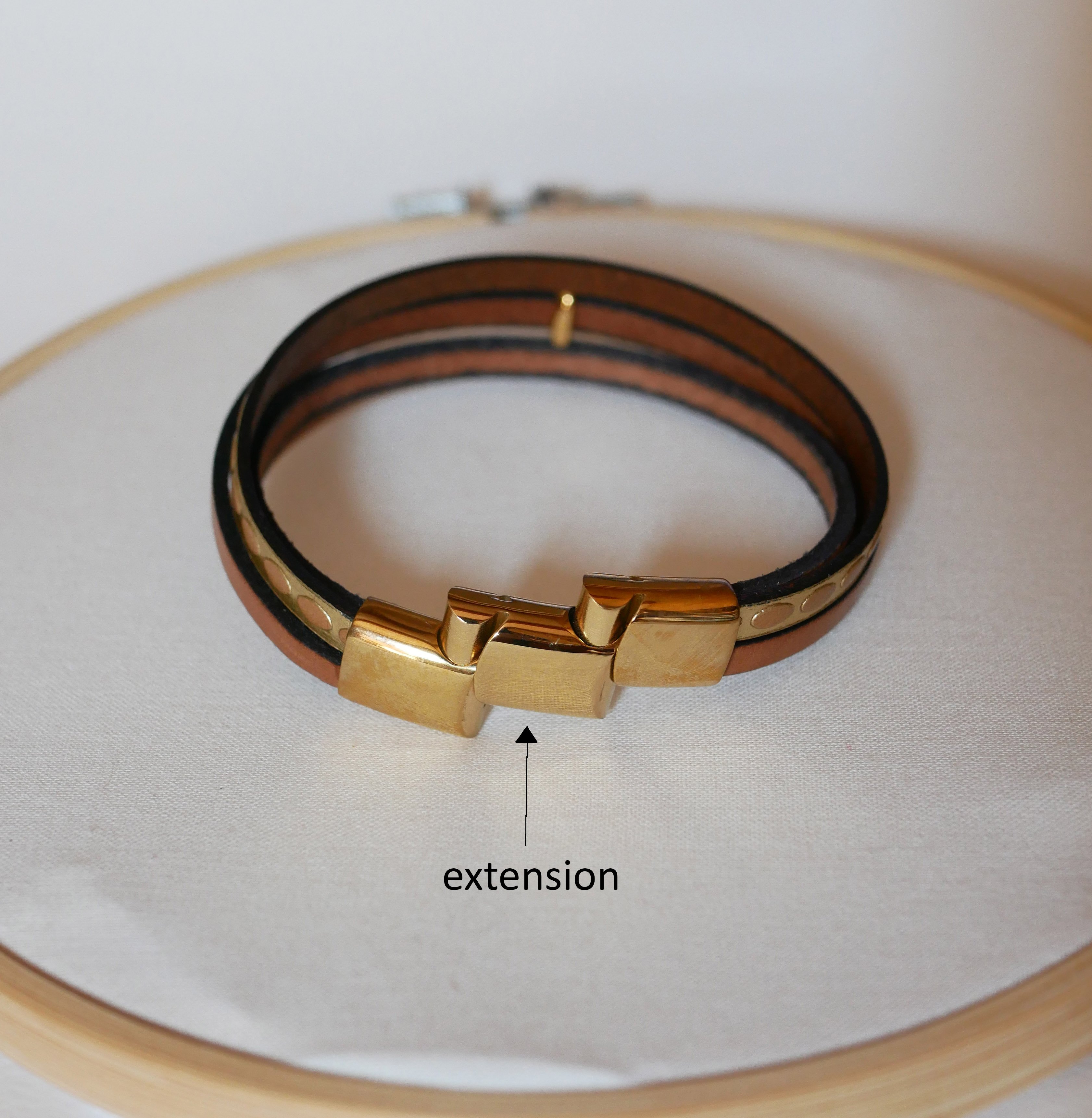 Bracciale da donna in oro Conchiglia in oro e arancio