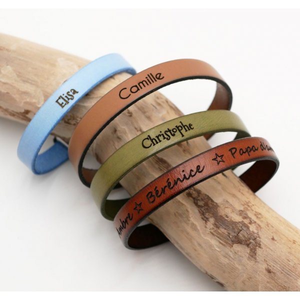 Borsa regalo da donna con penna in legno incisa + tracolla in pelle personalizzabile + portachiavi 